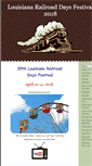 Mobile Screenshot of larailroaddaysfestival.com